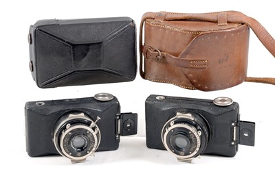 Lot 54 - Pair of Zeiss Ikon Kolibri 127 Format Cameras.