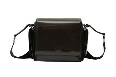 Lot 199 - Gucci Grey Mini Camera Crossbody Bag