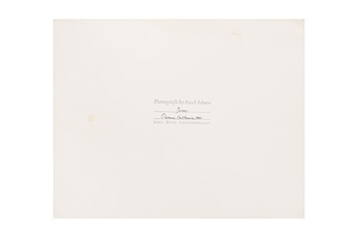 Lot 317 - Ansel Adams (1902-1984)