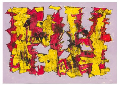 Lot 144 - WILLIAM GEAR, R.A., R.B.S.A (BRITISH, 1915-1997)