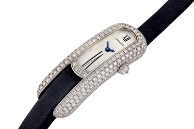 Lot 343 - CARTIER LIBRE TROMBONE COCKTAIL WATCH