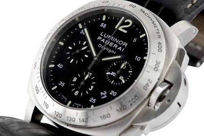 Lot 399 - PANERAI LUMINOR DAYLIGHT CHRONOGRAPH
