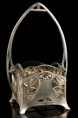 Lot 375 - A fine antique art nouveau Solid .900 Silver...