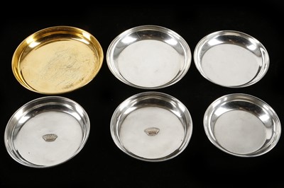 Lot 210 - A set of six vintage Elizabeth II Sterling...