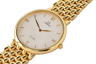 Lot 355 - OMEGA DE VILLE BRACELET WATCH - MENS