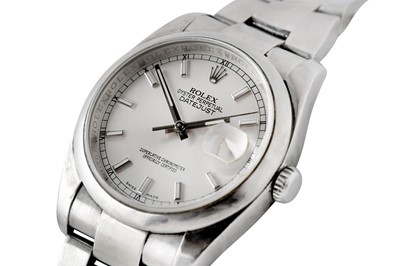 Lot 405 - ROLEX DATEJUST BRACELET WATCH