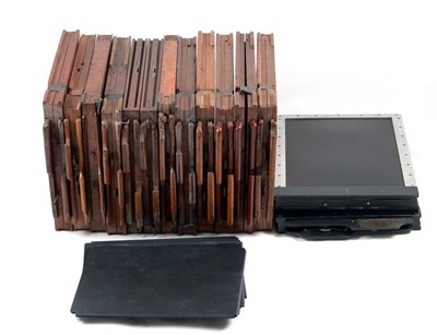 Lot 275 - Fourteen Half Plate Film Holders.