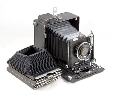 Lot 134 - A MPP 5" x 4" Technical (Press) Camera Outfit.