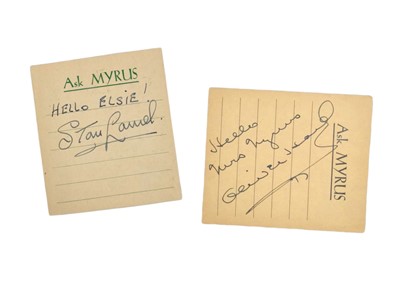 Lot 219 - Laurel (Stan) & Oliver Hardy
