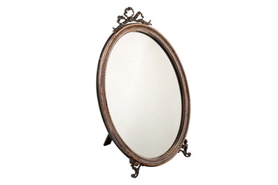 Lot 122 - A mid-20th century Spanish 915 standard silver table mirror