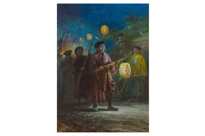 Lot 161 - WILLIAM SIMPSON (BRITISH, 1823-1899)
