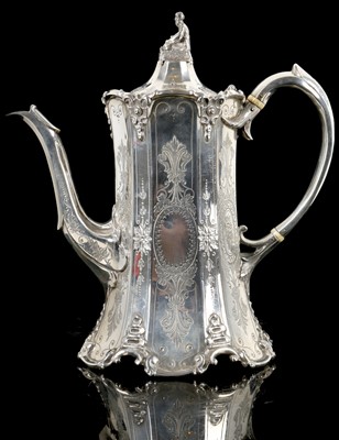 Lot 327 - A fine antique Victorian Sterling Silver...