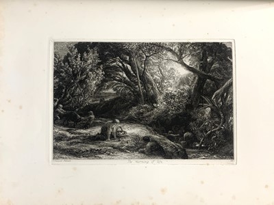 Lot 184 - Palmer (Samuel), J. E. Millais and others, Etchings for the Art-Union of London, 1872