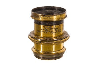 Lot 17 - A Fallowfield Victoria Half Plate Mahogany & Brass Field Camera by Henry Park