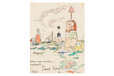 Lot 14 - PAUL SIGNAC (FRENCH, 1863-1935)
