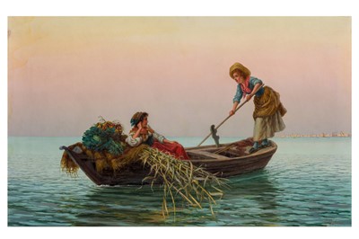 Lot 101 - PIETRO GABRINI (ITALIAN, 1856-1926)