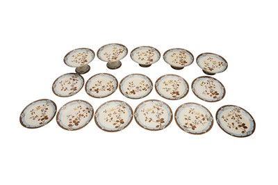 Lot 219 - A GUSTAVE DEMARTIAL + CO FOR BENETT BROS OF LIVERPOOL LIMOGES DESSERT SERVICE