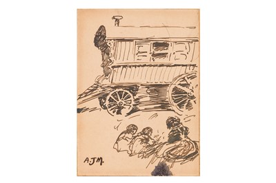 Lot 130 - ATTRIBUTED TO ALFRED MUNNINGS (EARLY 20TH CENTURY)