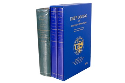 Lot 33 - Davis. Deep Diving and Submarine Operations,, Inscribed. 1955