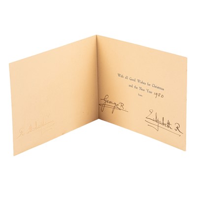Lot 496 - George VI, King of the United Kingdom & Elizabeth, Queen Consort