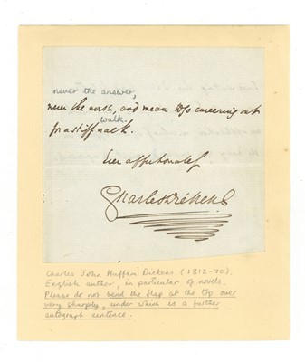 Lot 273 - Dickens (Charles)
