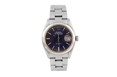 Lot 447 - ROLEX OYSTER PERPETUAL AIR-KING-DATE BRACELET WATCH
