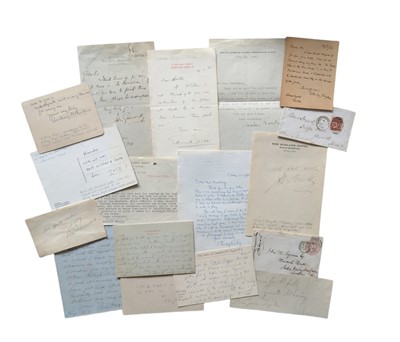 Lot 103 - Autograph Collection.- Authors