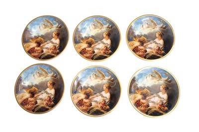 Lot 249 - A SET OF ROBERTO CAVALLI 'WILD LEDA' PATTERN SIDE PLATES