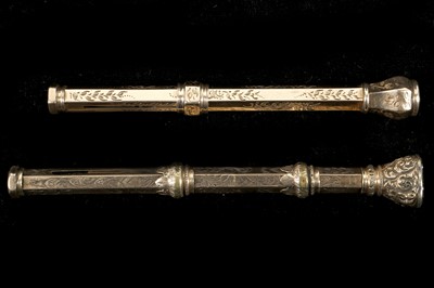 Lot 295 - A pair of fine rare antique Victorian Solid...