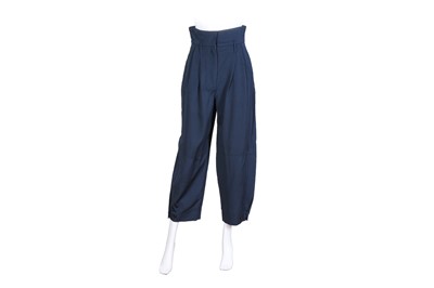 Lot 153 - Givenchy Petrol Blue Peg Trouser - Size 38
