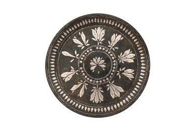 Lot 64 - AN INDIAN BIDRI SMALL PLATE