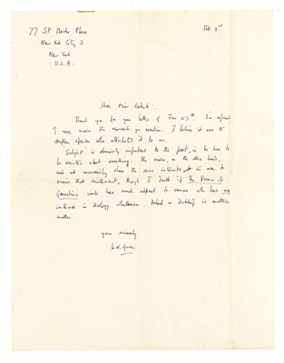 Lot 262 - Auden (W.H.)