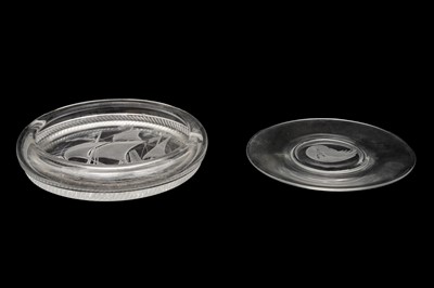 Lot 293 - A LALIQUE ASHTRAY