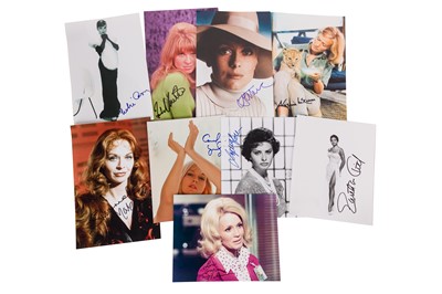 Lot 155 - Photograph Collection.- Vintage Actresses