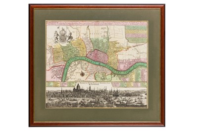 Lot 64 - Seutter (Matthäus) Londinum celeberrima Metropolis