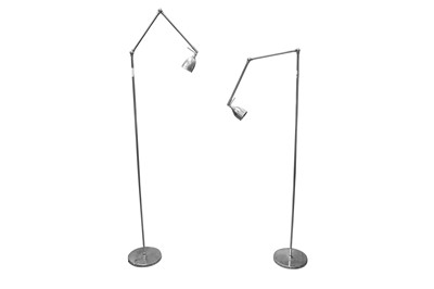 Lot 343 - A PAIR OF PAOLO MOSCHINO 'VALERIO' STANDING LAMPS