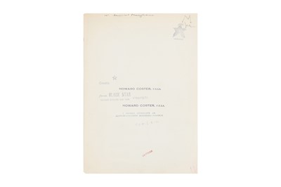 Lot 52 - Howard Coster (1885-1959)