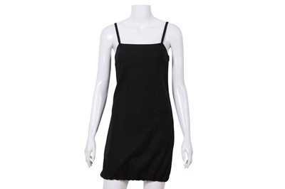 Lot 83 - Miu Miu Grey Wool Felt Mini Dress - Size 38