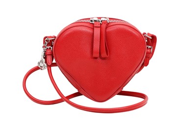 Lot 29 - Vivienne Westwood Red Heart Orb Crossbody Bag