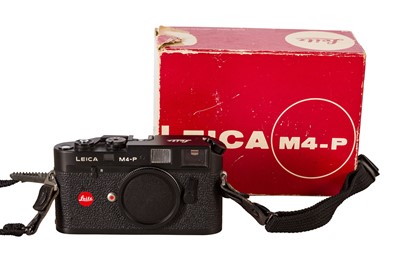 Lot 263 - A Leica M4-P Rangefinder Camera Body