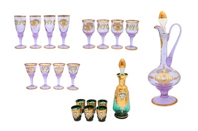 Lot 312 - A GROUP OF MURANO GLASS
