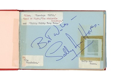 Lot 92 - Autograph Albums.- Actors & Entertainers