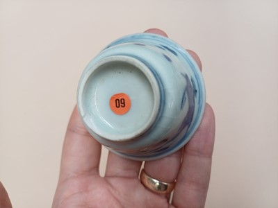 Lot 422 - A GROUP OF CHINESE CUPS AND SAUCERS