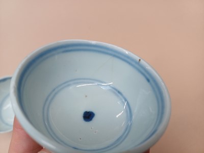 Lot 422 - A GROUP OF CHINESE CUPS AND SAUCERS