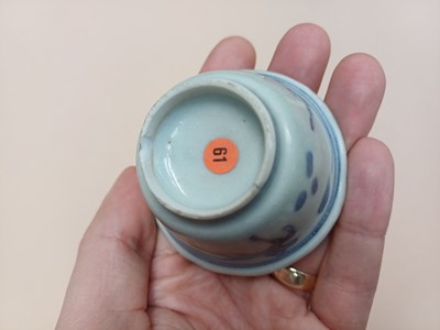 Lot 422 - A GROUP OF CHINESE CUPS AND SAUCERS