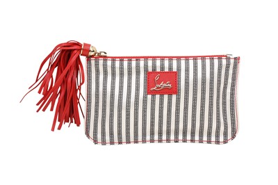 Lot 3 - Christian Louboutin Ivory Flat Pouch