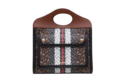Lot 84 - Burberry Brown Bridle Monogram Mini Pocket Tote