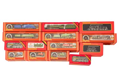 Lot 155 - FOURTEEN ASSORTED HORNBY OO GAUGE STEAM LOCOMOTIVES