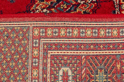 Lot 304 - A WEST PERSIAN RUG, SHIRAZ RUG AND MACHINE MADE RUG