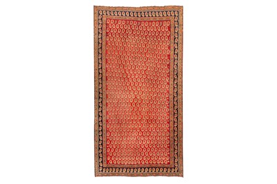 Lot 493 - AN ANTIQUE QASHQAI RUG, SOUTH-WEST PERSIA